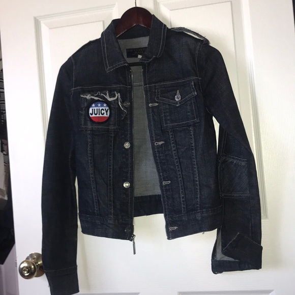 Juicy couture jean jacket - Picture 1 of 1